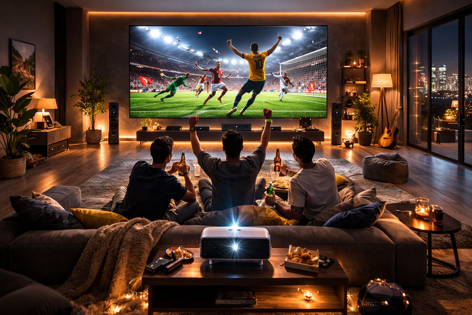 Proyector 200 pulgadas en casa: ¿vale la pena en 2026?